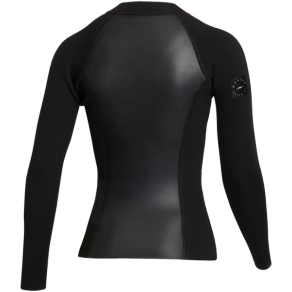 2025 Mystic Womens Sway 2mm Front Zip Neoprene Jacket 35001.230147 - Black